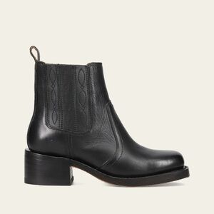 Frye Women Campus Chelsea Boots Black